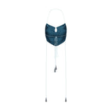 Dong Cropped Reversible Apron Top Elixir Blue