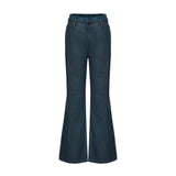 Laba Patch Denim Flared Pants