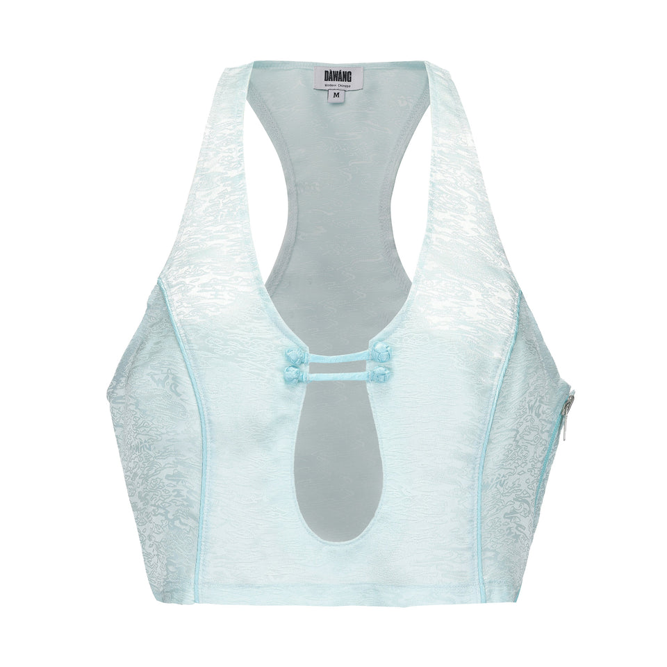 Bu Sleeveless Top Jade Blue