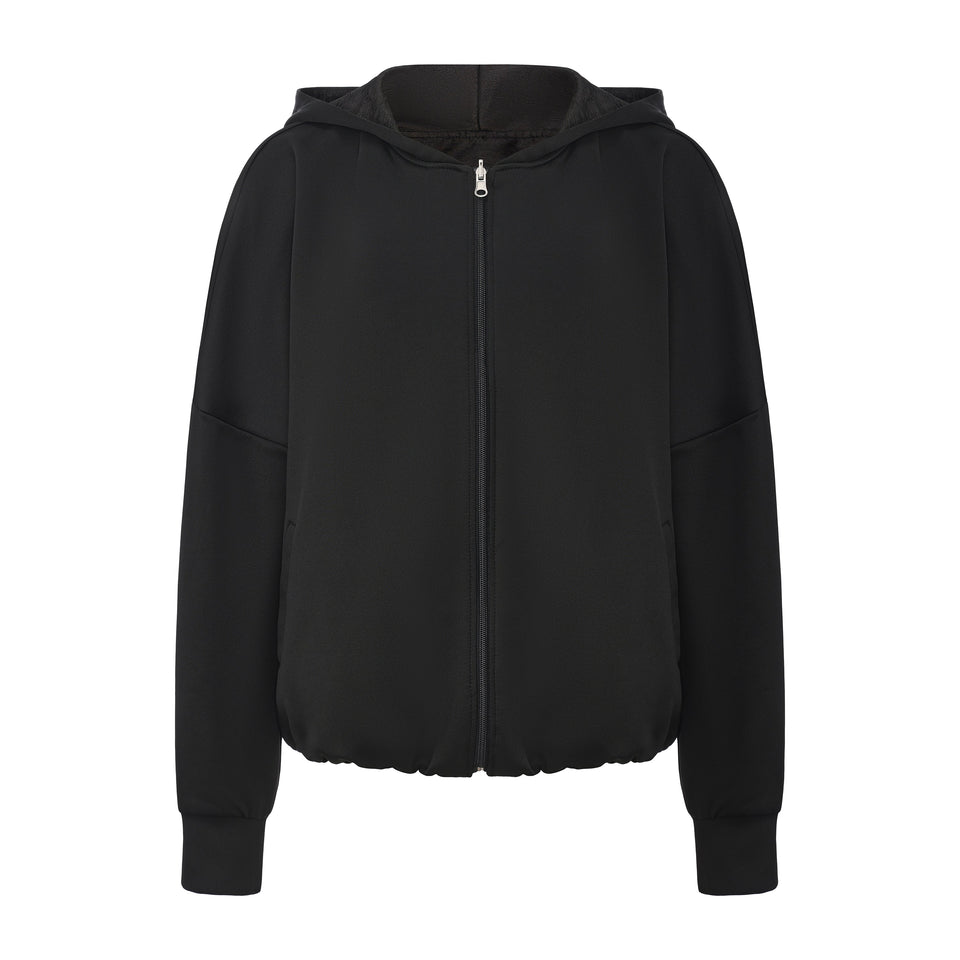 Lin Reversible Hoodie Black