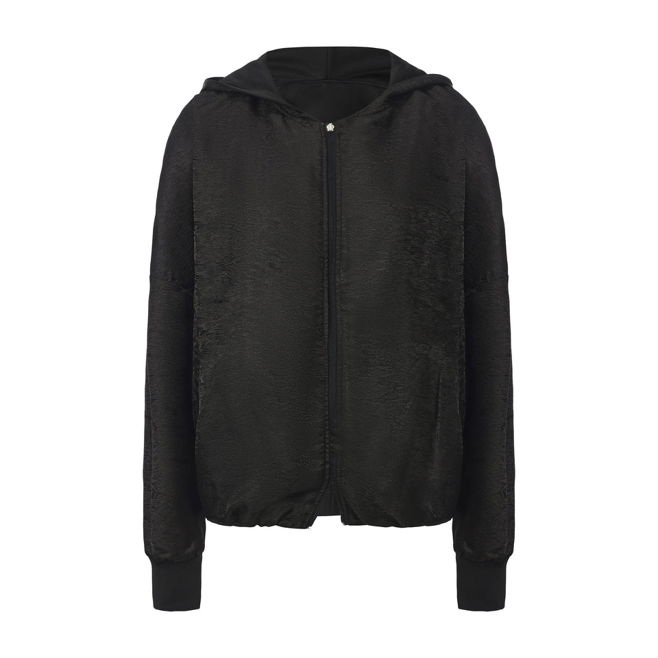 Lin Reversible Hoodie Black