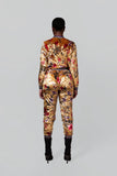 Goddess Velour Gold Tracksuit