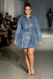 Michelle Sequin Denim Mini Dress