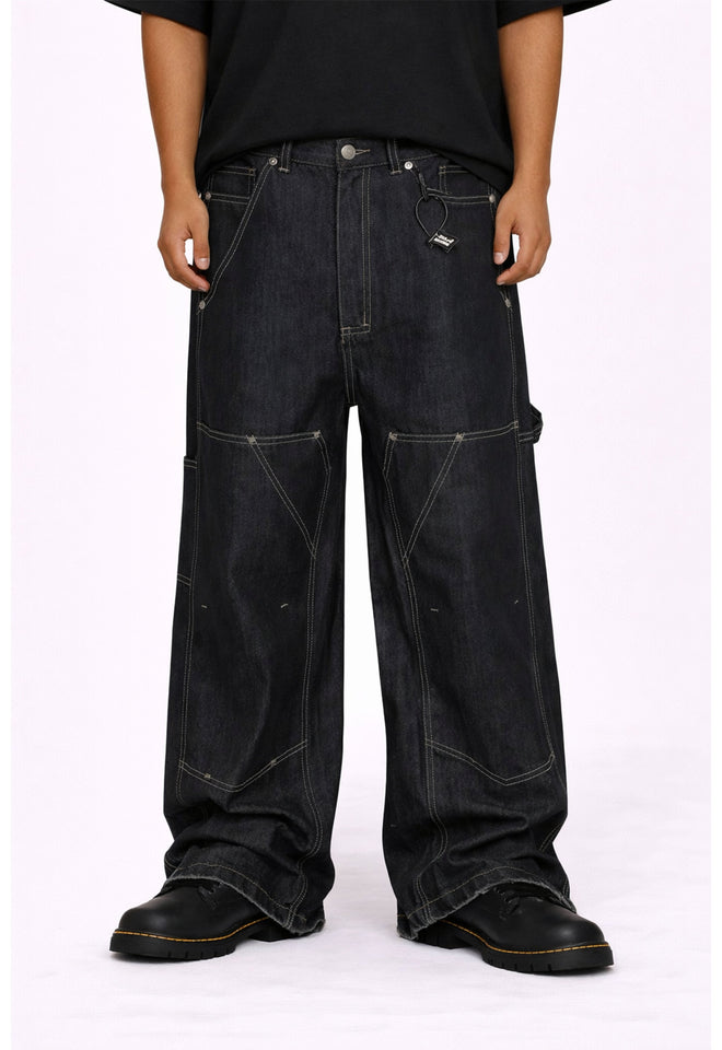 RAW CONTRAST DENIM