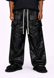 SHINE DROP CROTCH PANTS