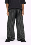 NOIR STRIPED LOUNGE PANTS