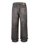 NOIR RHINESTONE DENIM