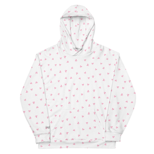 PETIT BOW HOODIE • WHITE