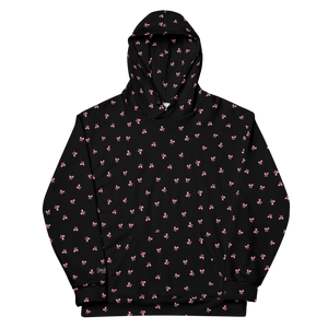 PETIT BOW HOODIE • BLACK