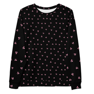 PETIT BOW SWEATSHIRT • BLACK