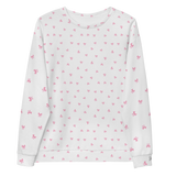 PETIT BOW SWEATSHIRT • WHITE
