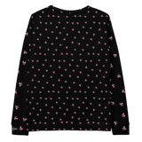 PETIT BOW SWEATSHIRT • BLACK
