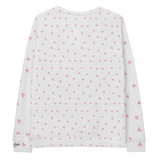 PETIT BOW SWEATSHIRT • WHITE