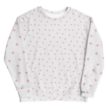 PETIT BOW SWEATSHIRT • WHITE