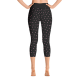PETIT BOW CAPRI LEGGINGS • BLACK