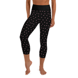 PETIT BOW CAPRI LEGGINGS • BLACK