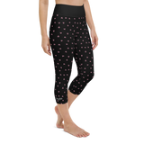 PETIT BOW CAPRI LEGGINGS • BLACK