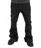 NOIR WIDEBOY FLARE DENIM (UNISEX)