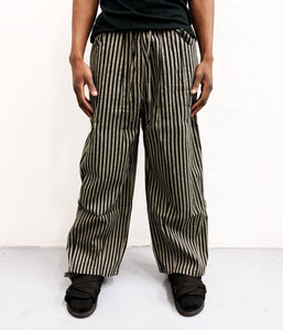 NOIR STRIPED LOUNGE PANTS (UNISEX)