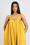 Paola Mustard Bohemian Maxi Dress