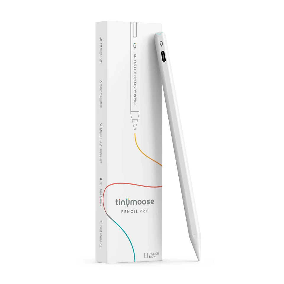Pencil Pro - iPad Pen With USB-C Charging | Pearl White