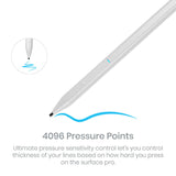 Pencil X – For Microsoft Surface Devices Supporting MPP Protocol - White