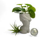 Female Body Vase | AIR PLANT HOLDER