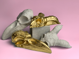 GOTHIC RAVEN SKULL