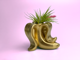Gold Banana Candle Holder