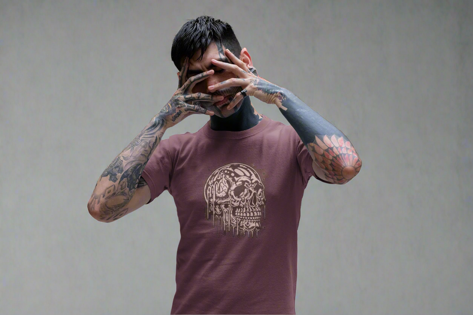 Vintage Skull Graphic Tee