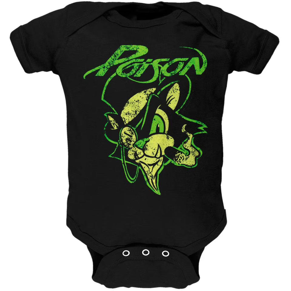 Poison 80s Band Baby One Piece