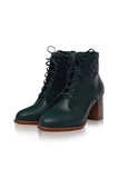 Fashion Leather Booties: High Heel Shoes by Rising Mara