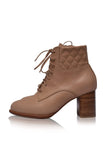 Fashion Leather Booties: High Heel Shoes by Rising Mara