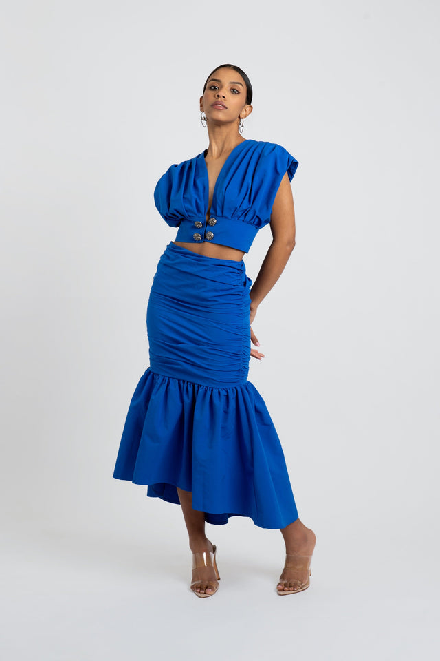 Rosalie Ruched Bubble Top