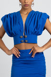 Rosalie Ruched Bubble Top