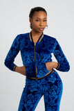 Royalty Velour Sapphire Tracksuit