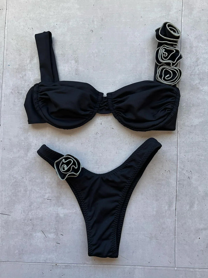 Flower Diva two piece swimsuit