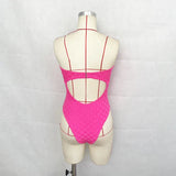 Vee one piece swimsuit