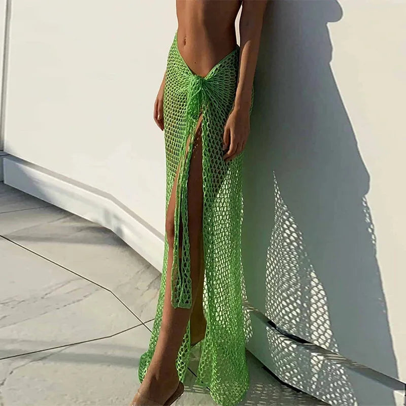 Croche swimwear cover up
