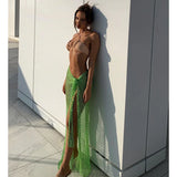 Croche swimwear cover up