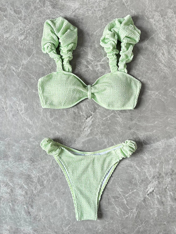 Coral bae wo piece swimsuit