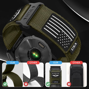 Garmin Fenix Nylon Strap - Tough, Tactical, QuickFit Band