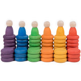 Rainbow Rings, Coins and Nins Pretend Play Toys