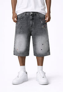 CHARCOAL GEMSTONE SHORTS