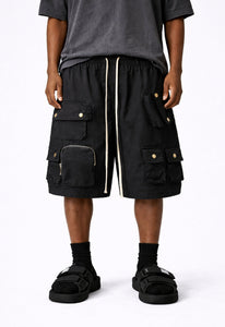 NOIR MULTI CARGO SHORTS