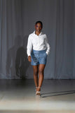 Lucy Sequin Denim Shorts