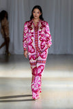 Yaya Baroque Print Pants Set