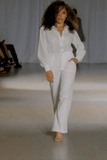 Florence White Eyelet Two-Piece Pants Set