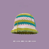 Handmade Knitted Bucket  Hat
