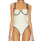 Elegant one piece Swimsuit